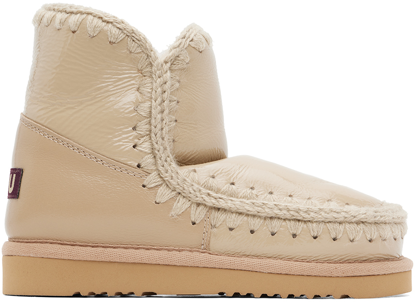 Mou: Beige 18 Boots |