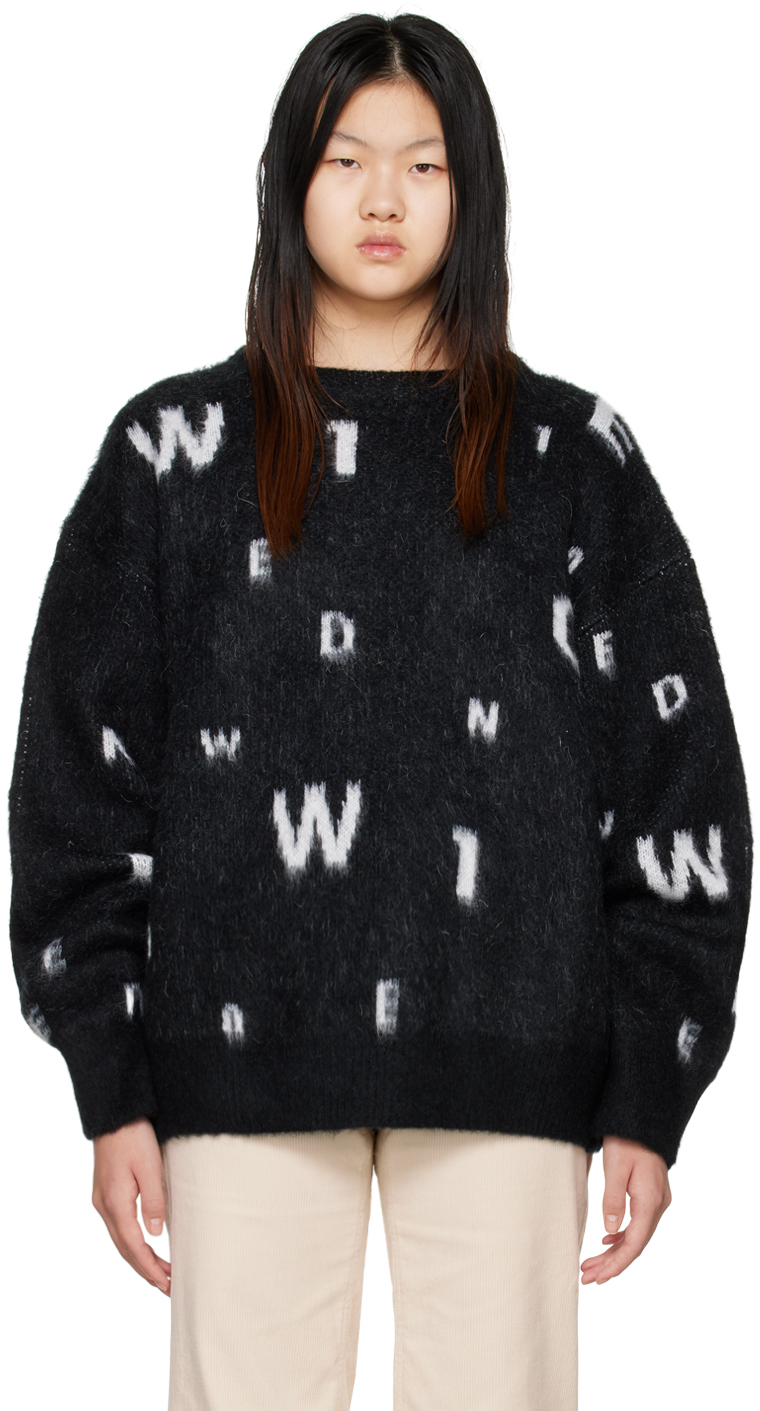 Black Lettering Sweater