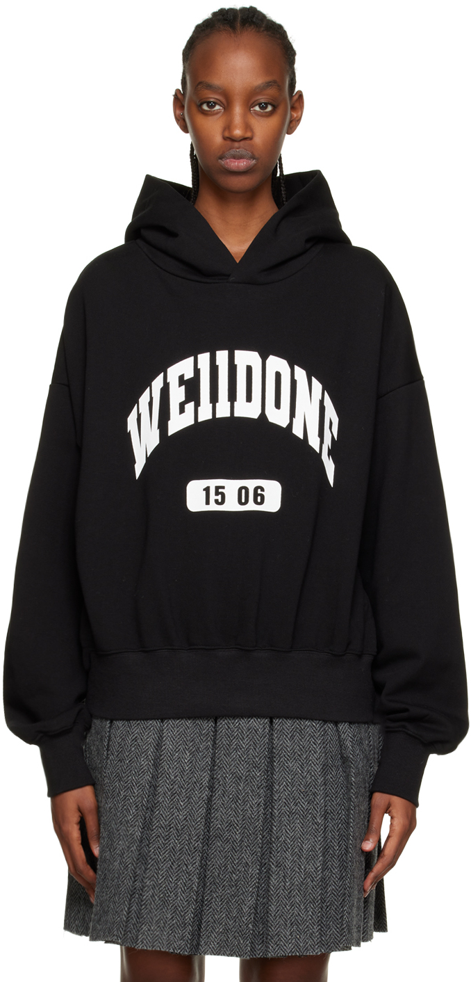 Pull à Capuche Crop Top Noir - Taille M - Femme - Coton/Polyester - Neuf Sans étiquettes