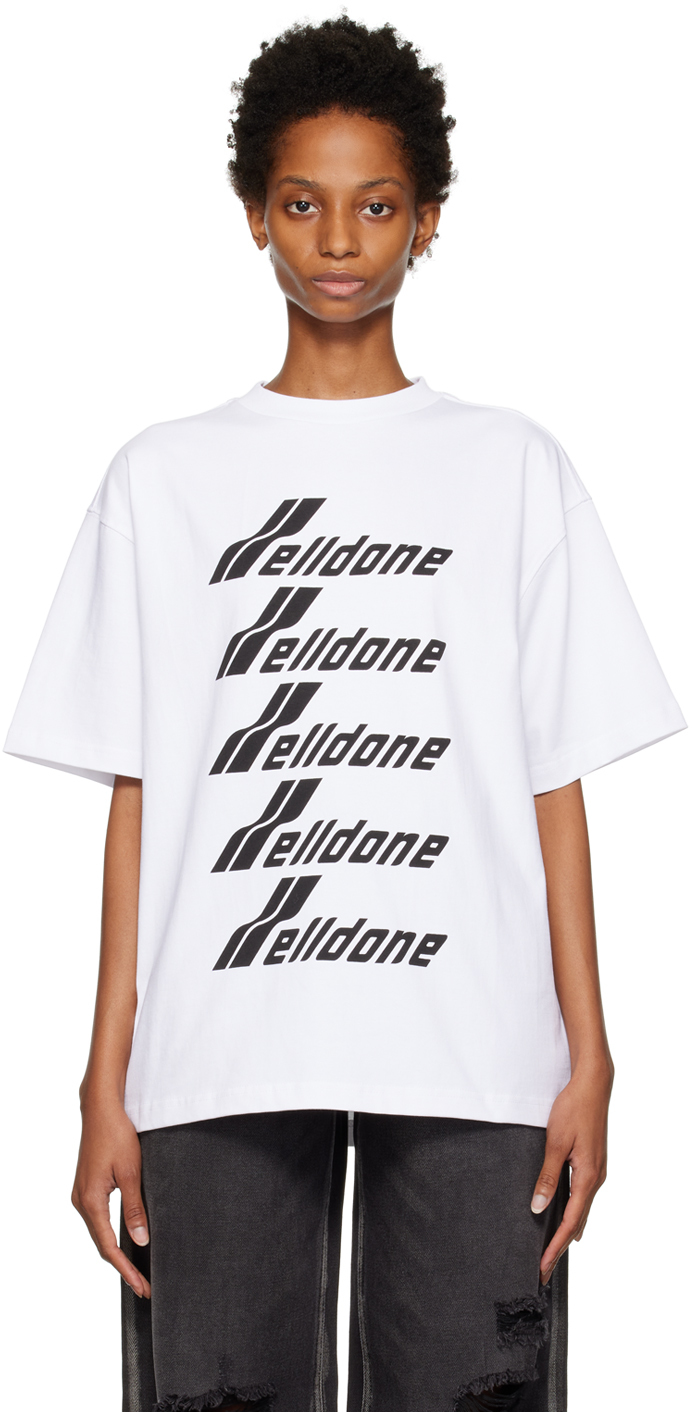 We11done White Selldone T-Shirt