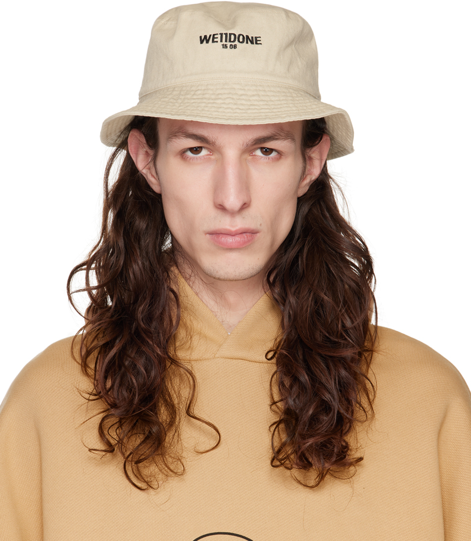 We11done: Beige 1506 Bucket Hat | SSENSE