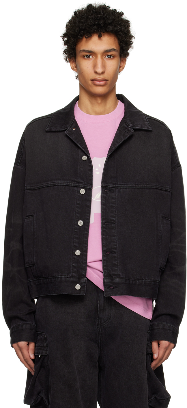graphic-print denim jacket | Dsquared2 | Eraldo.com