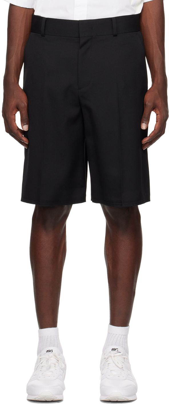 Black Low-Rise Shorts