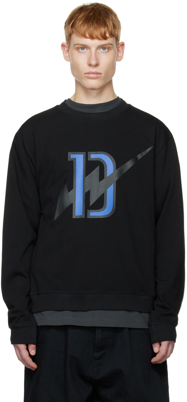 Black Thunder Sweatshirt by We11done on Sale