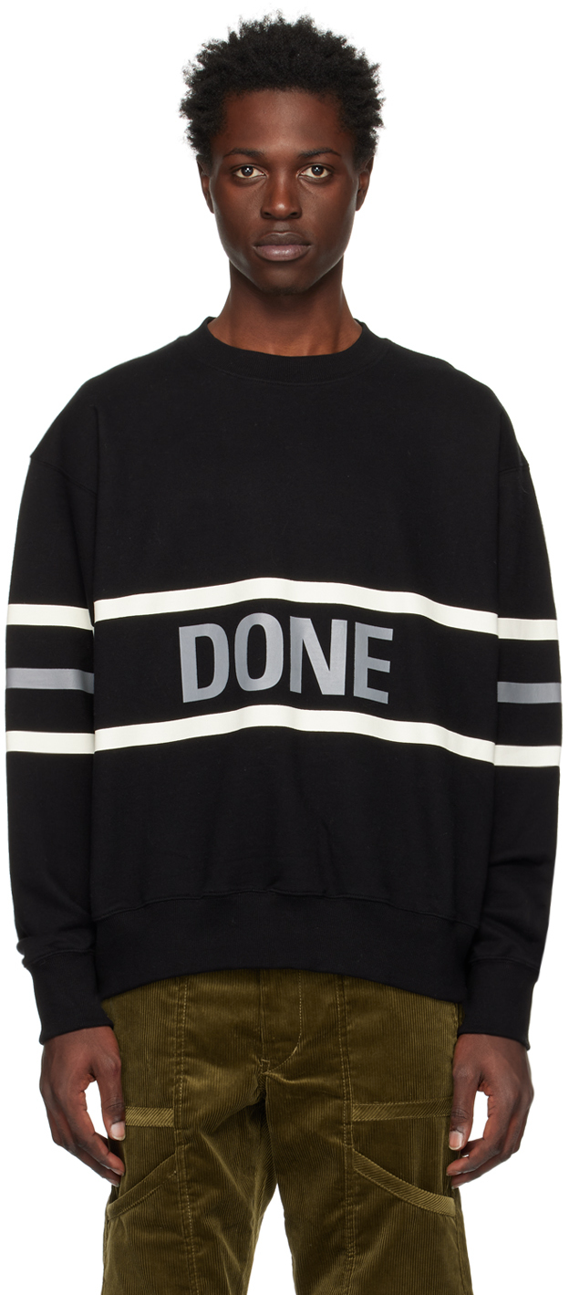 We11done Black Done Sweatshirt