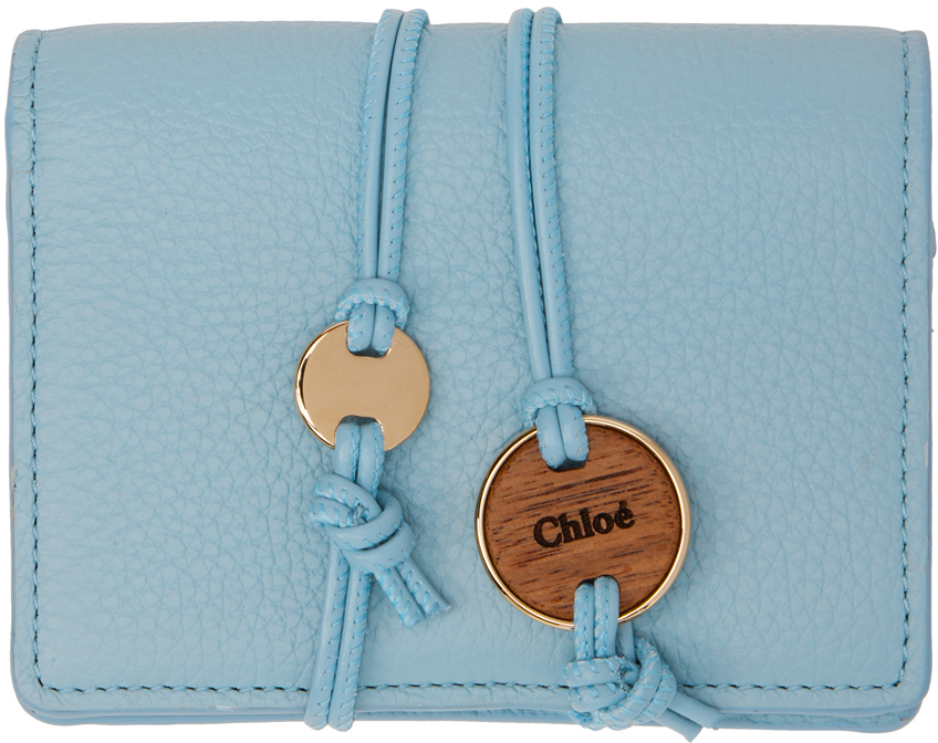 Chloé Blue Small Malou Wallet