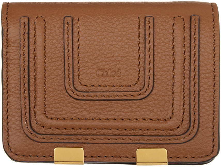 Chloé Women's Marcie Medium Compact Wallet - Gray - Wallets