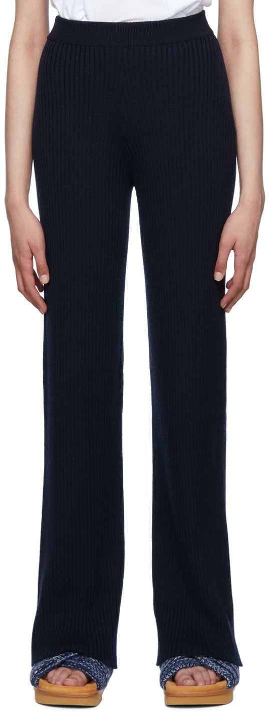 Chloé Navy Low Impact Trousers