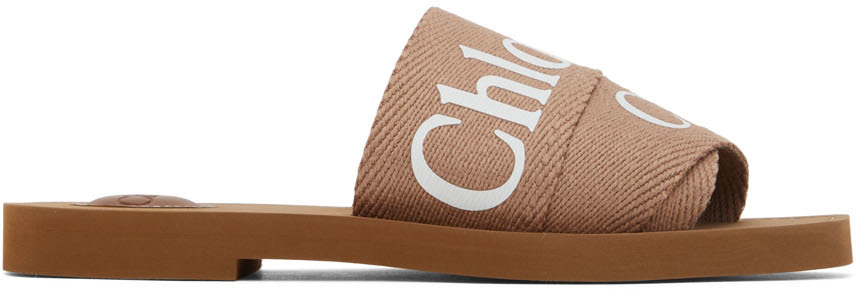 Pink Woody Mules by Chloé on Sale