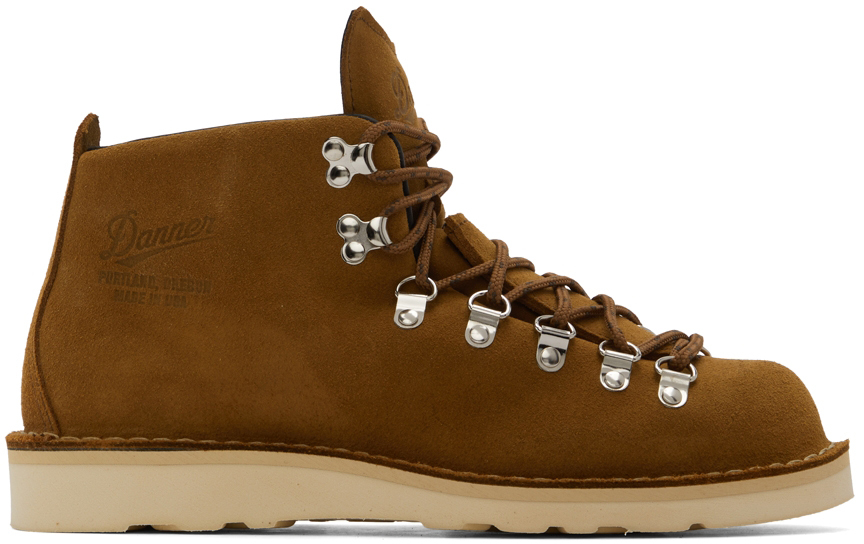 Danner Tan Suede Mountain Light Boots