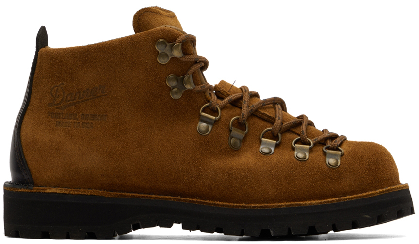 Danner Tan Suede Mountain Light Boots