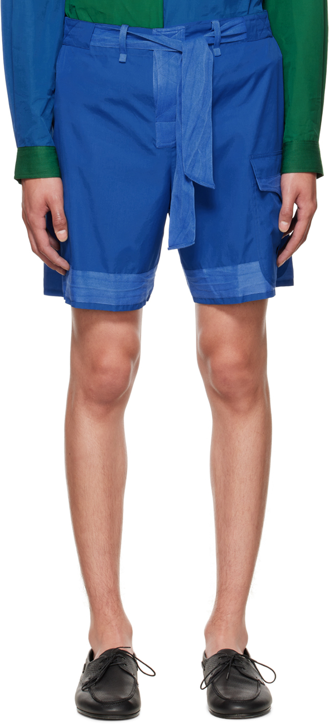 Sébline Blue Combat Shorts