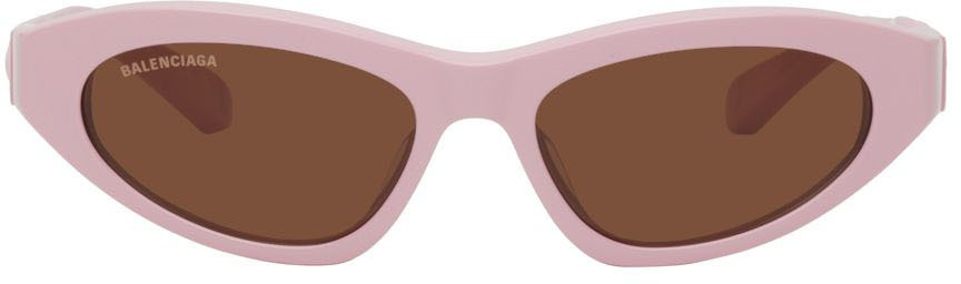 Balenciaga Pink Twist Sunglasses