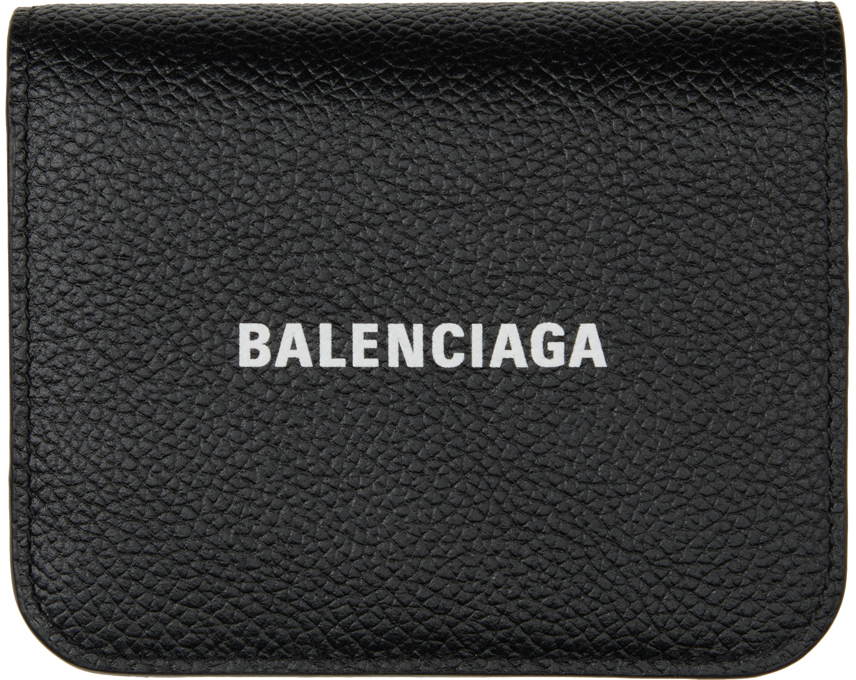 Balenciaga Black Bifolded Card Holder