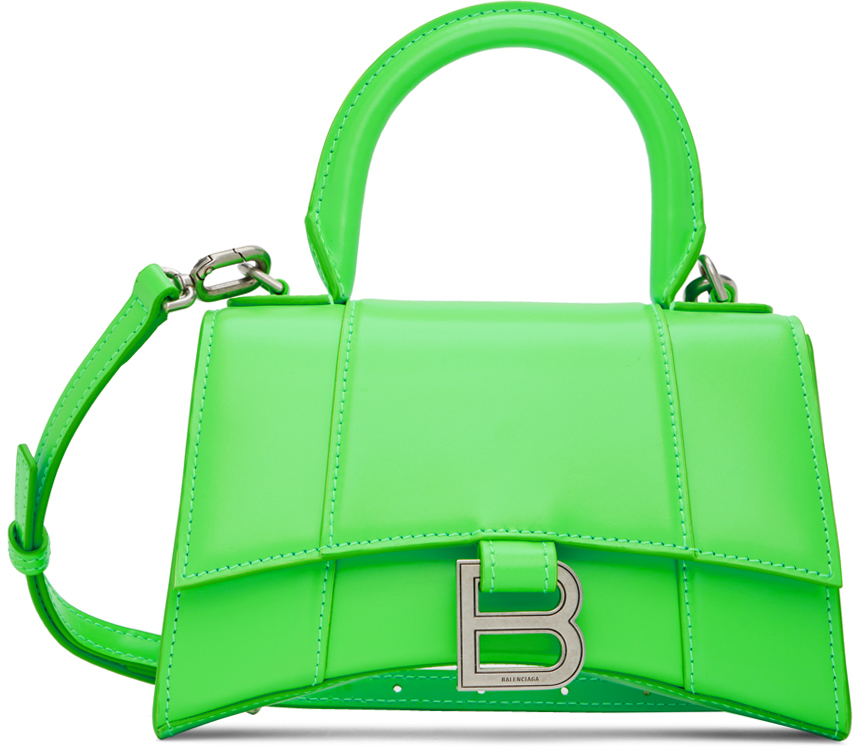 Balenciaga green XS Le Cagole Shoulder Bag  Harrods UK