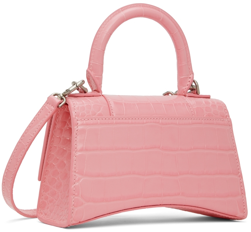 Balenciaga Pink XS Hourglass Bag