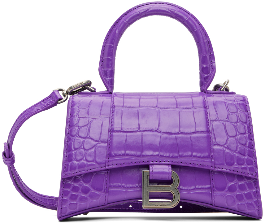 Balenciaga Purple XS Hourglass Bag | Smart Closet