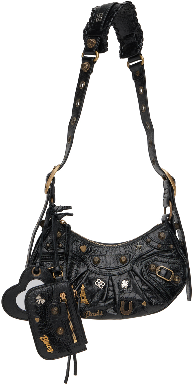 Balenciaga Black XS 'Le Cagole' Pin Bag