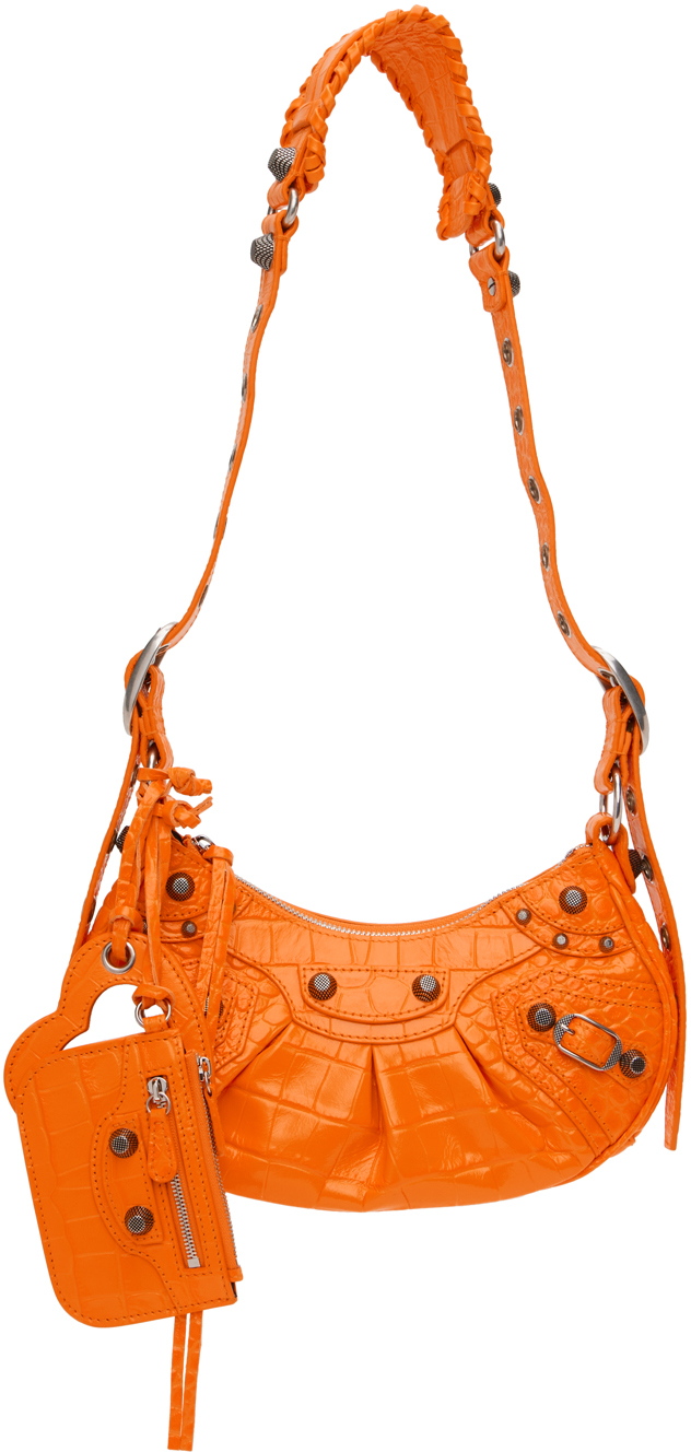 Balenciaga Orange Handbags