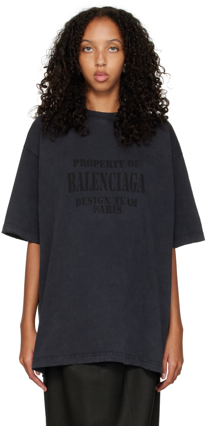Balenciaga Black Property T-Shirt