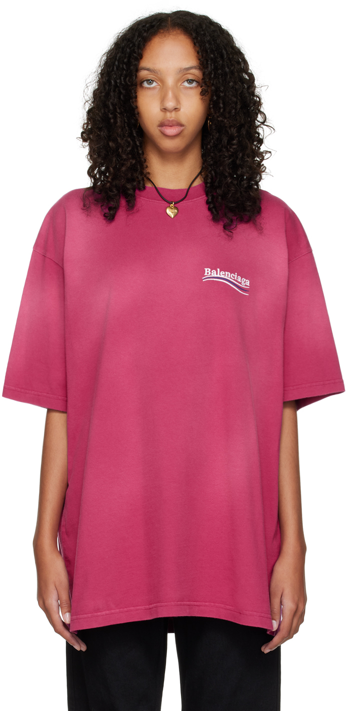 Balenciaga Pink Campaign T-Shirt