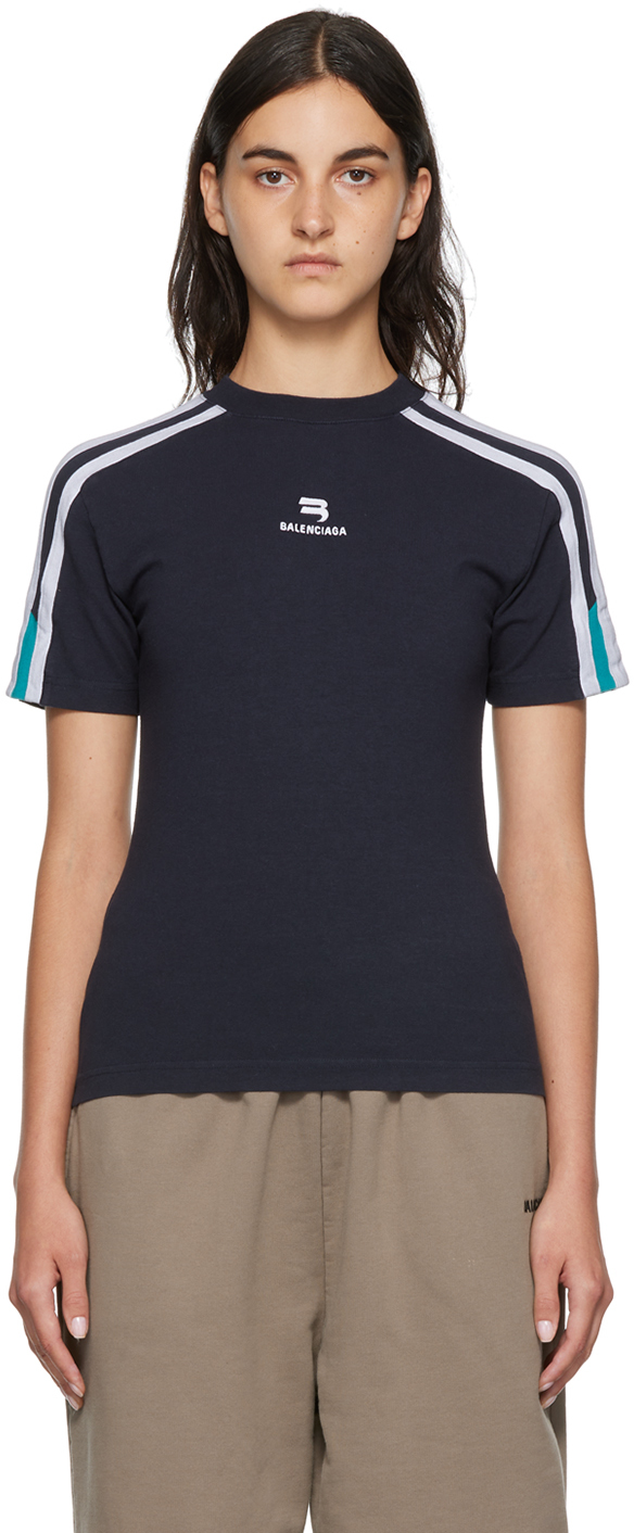 Balenciaga Navy Sporty T-Shirt