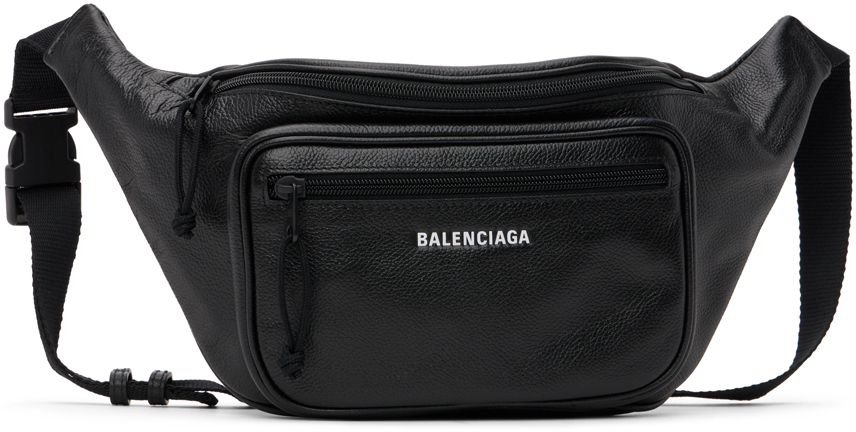 Balenciaga Explorer Shoulder Bag MenS Black for Men