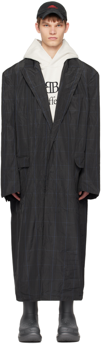Gray Packable Coat