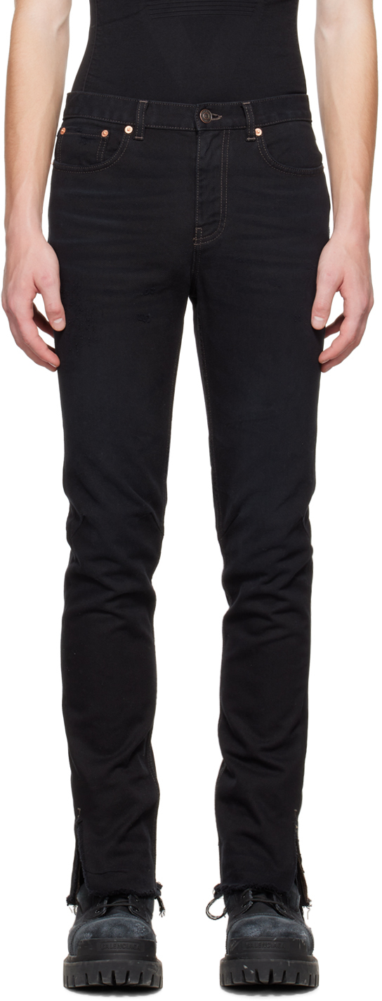 Black Super Fitted Jeans