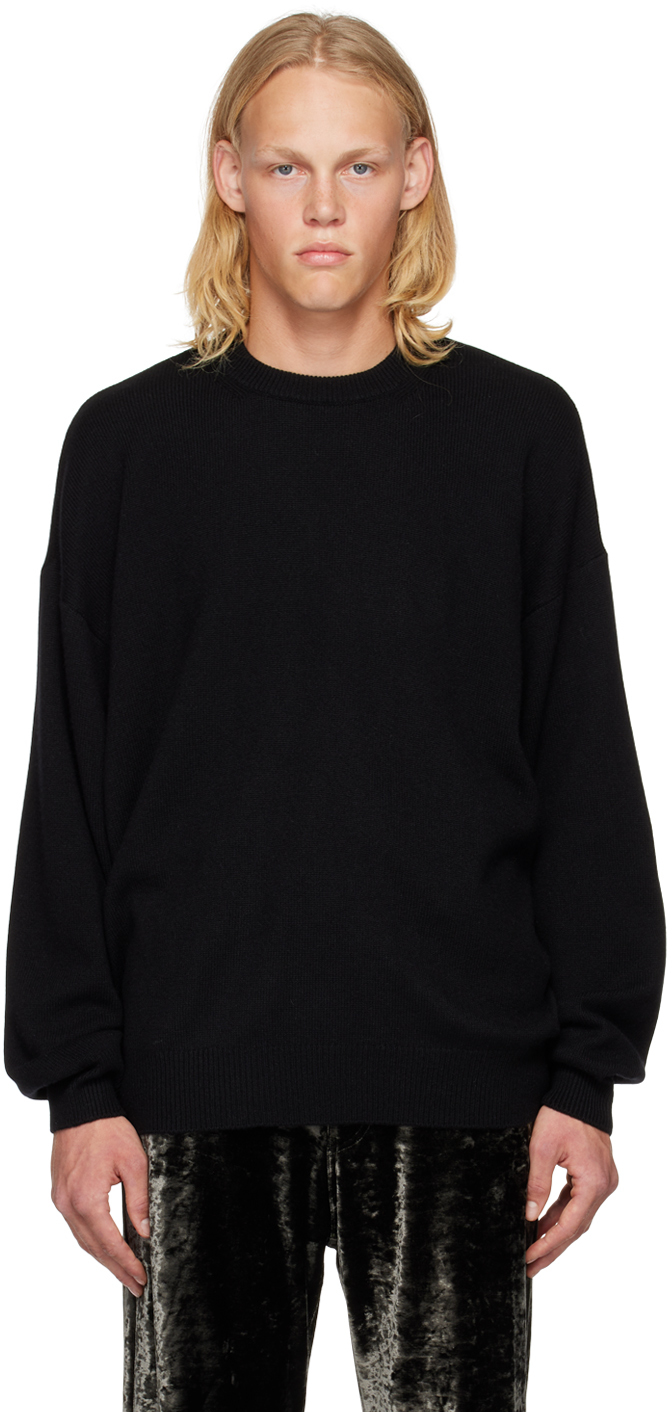 Balenciaga Black Embroidered Sweater