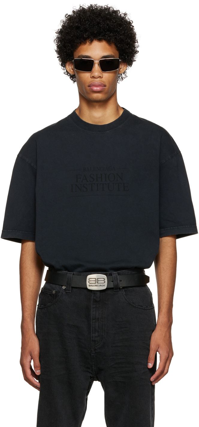 Balenciaga Black Fashion Institute T-Shirt