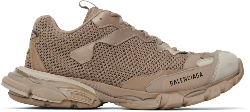 BALENCIAGA BEIGE TRACK.3 SNEAKERS