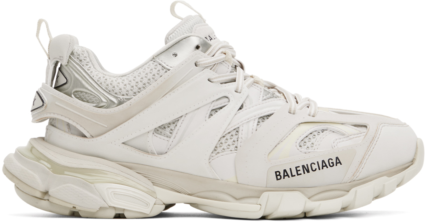 konjugat Natura Geometri Balenciaga: Off-White Track Sneakers | SSENSE