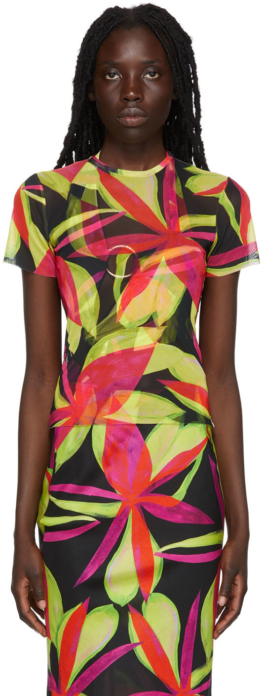 Louisa Ballou Multicolor Beach T-Shirt