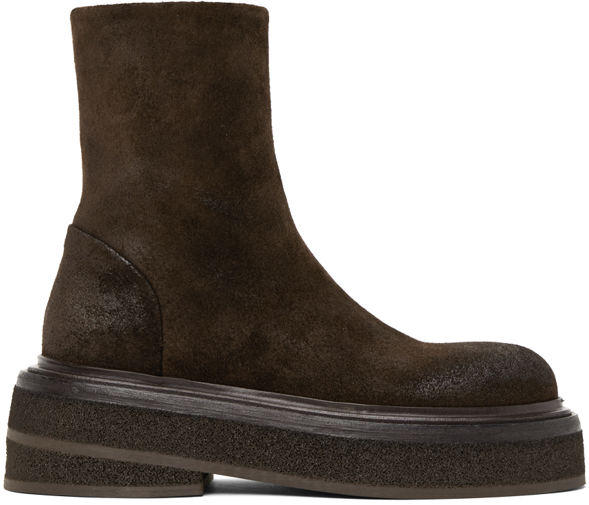 Marsèll Brown Zuccone Ankle Boots