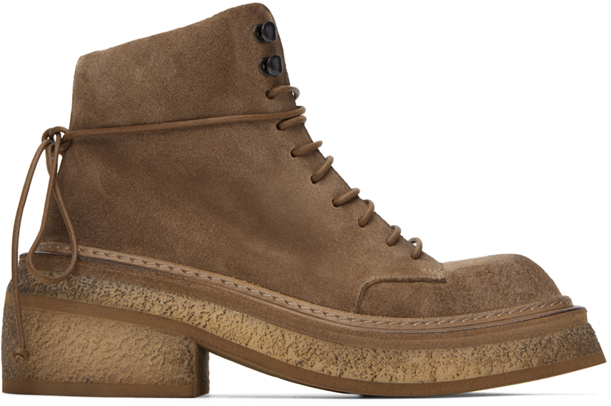 Marsèll suede ankle boots - Brown