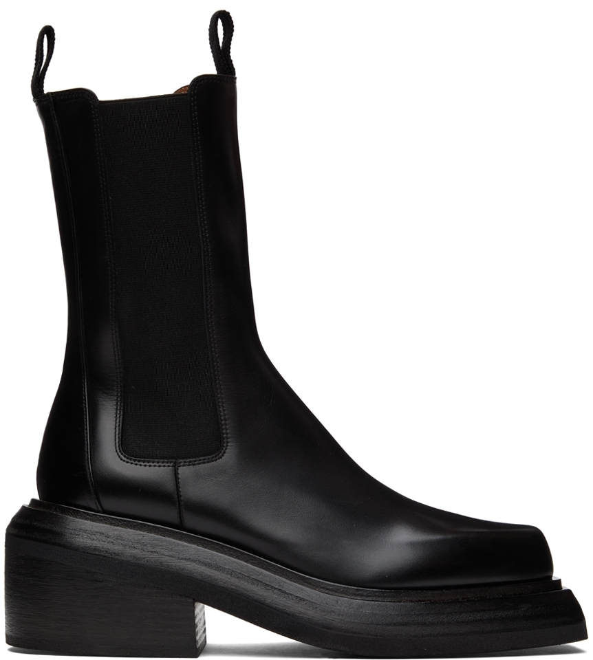 Marsèll Black Cassetto Beatles Boots