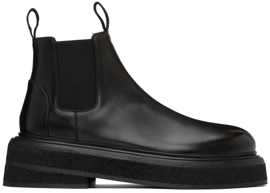 Marsèll Leather Cassettino Chelsea Boots in Black for Men Mens Shoes Boots Formal and smart boots 
