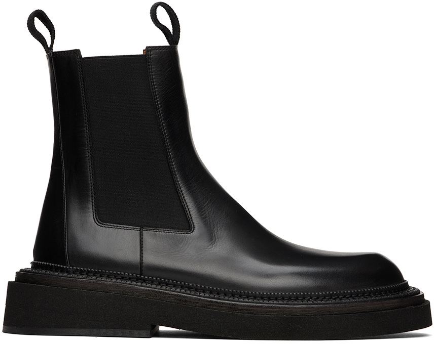 Marsèll Leather Gomme Gommello Chelsea Boots in Black for Men Mens Shoes Boots Formal and smart boots 