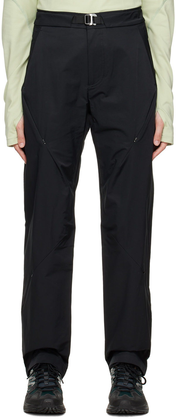 Post Archive Faction (paf) Black 5.0 Technical Right Trousers In