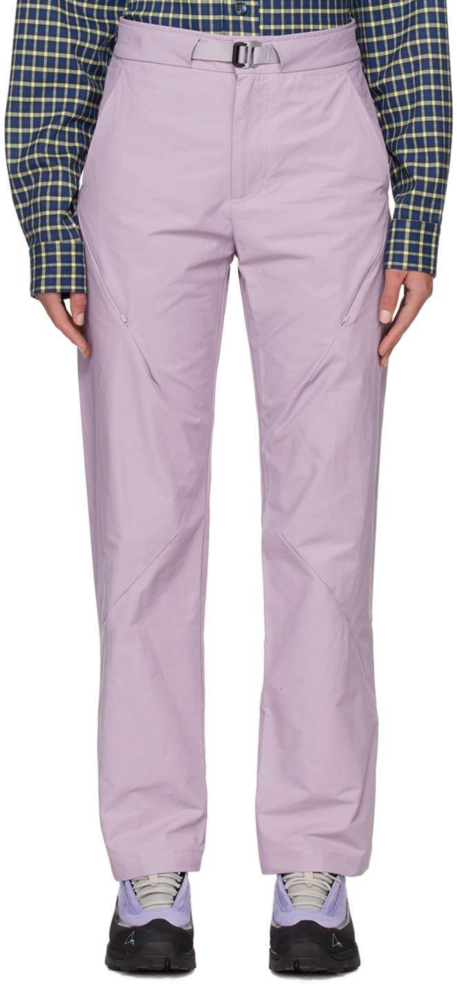 Post Archive Faction (paf) Purple Zip Trousers In 21741852 Lilac