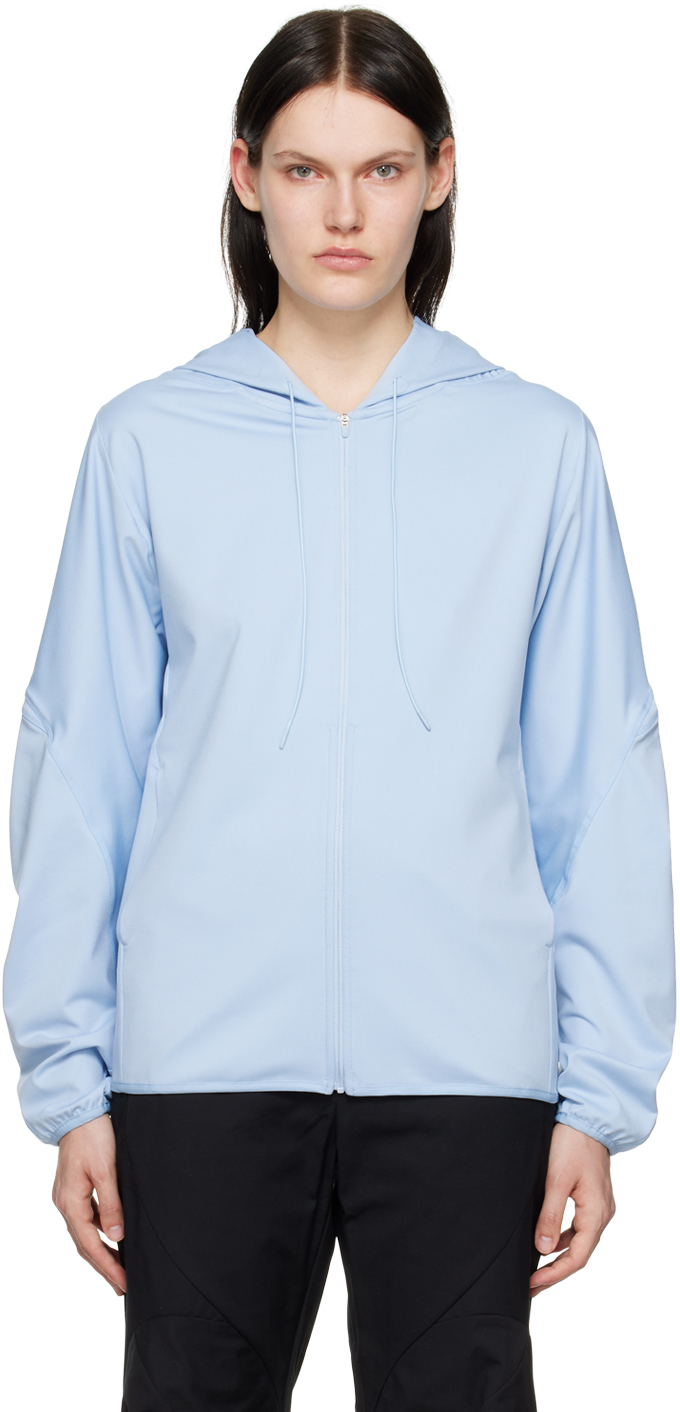 Post Archive Faction (paf) Blue 5.0 Center Hoodie In 21741842 Sky Blue