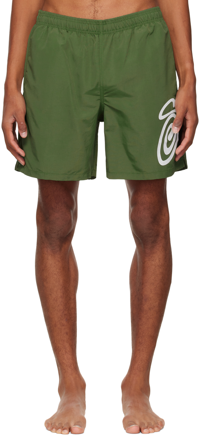Green Wild Steve Swim Shorts Ssense Uomo Sport & Swimwear Costumi da bagno Pantaloncini da bagno 
