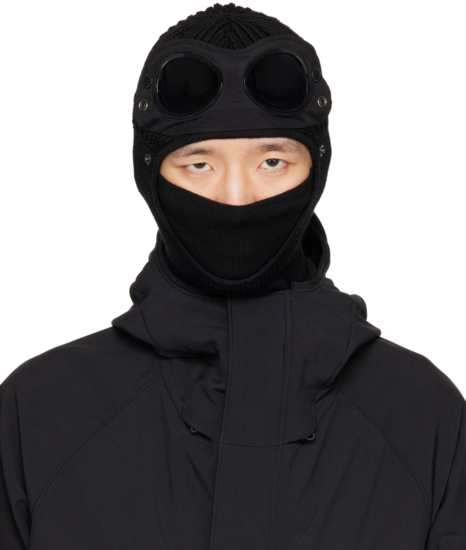 C.P. Company: Black Goggle Balaclava | SSENSE Canada