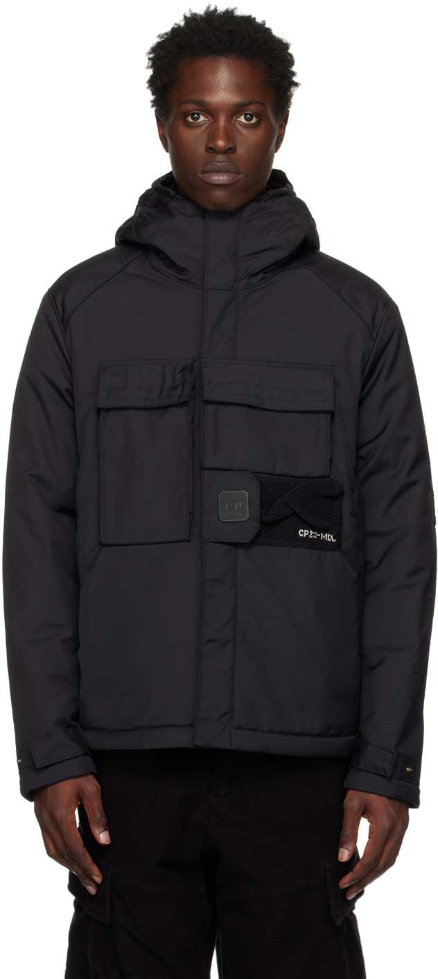 C.P. Company: Black Metropolis Series Dynatec Jacket | SSENSE