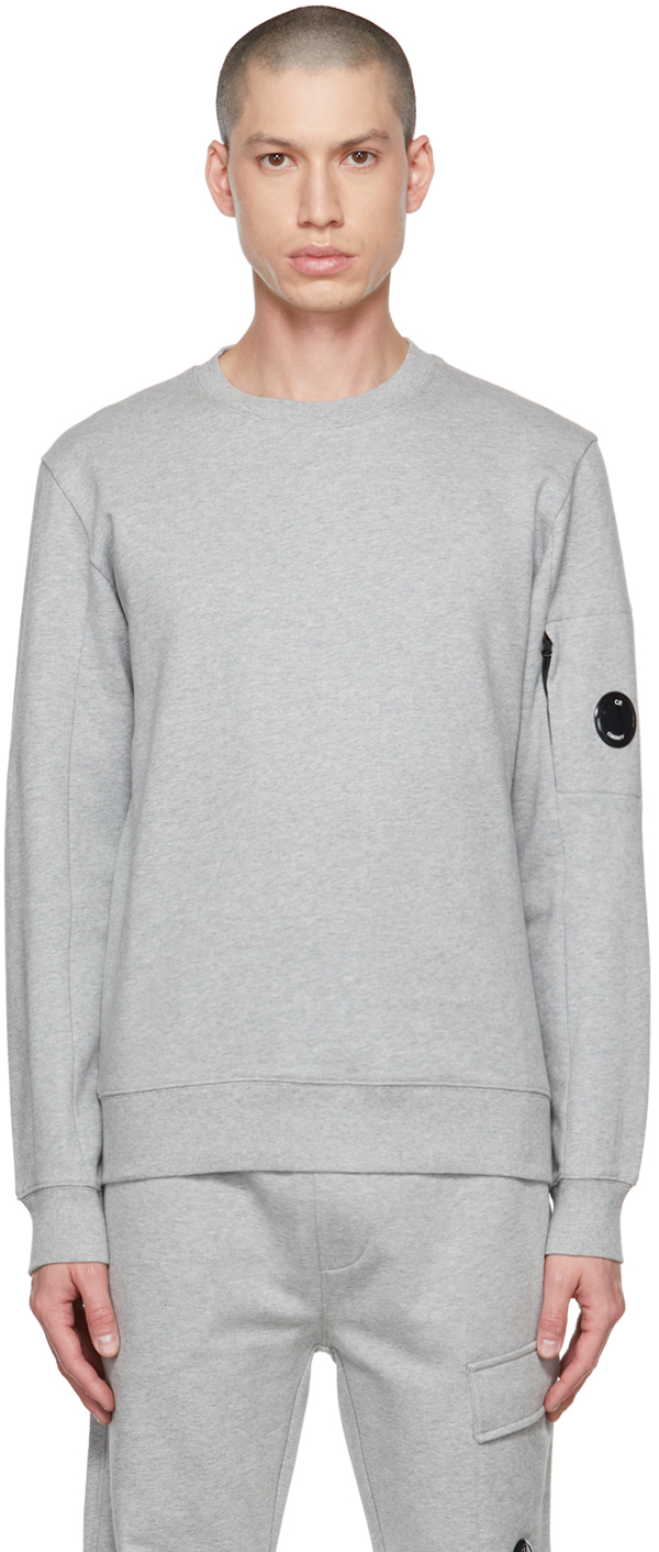 SSENSE Exclusive Grey Humanrace Tonal Logo Sweatshirt Ssense Uomo Abbigliamento Maglioni e cardigan Felpe e hoodies Felpe 