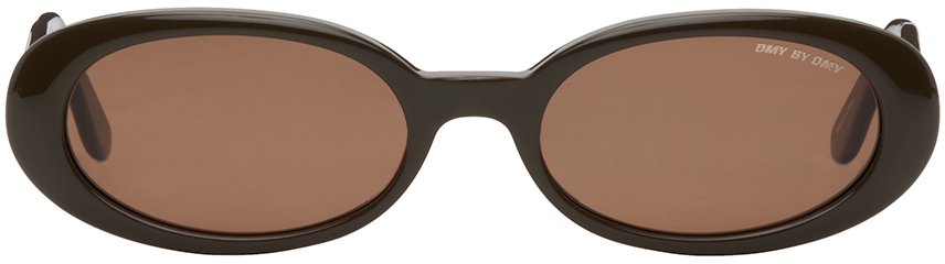 DMY by DMY SSENSE Exclusive Brown Valentina Sunglasses