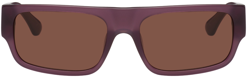 Purple Linda Farrow Edition 189 C4 Sunglasses