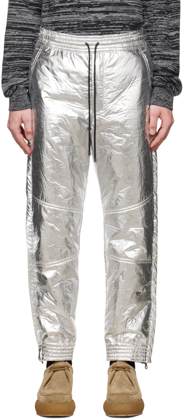 ドリス・ヴァン・ノッテン メンズ カジュアルパンツ ボトムス Relaxed-fit Wide-leg Mid-rise Shell Trousers  BLACK ズボン・パンツ