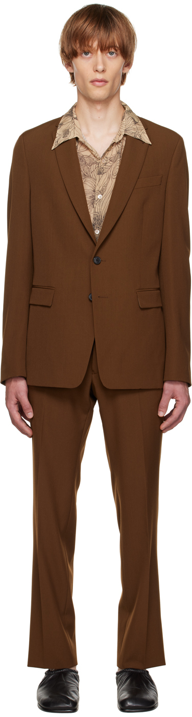 Brown Wool Suit